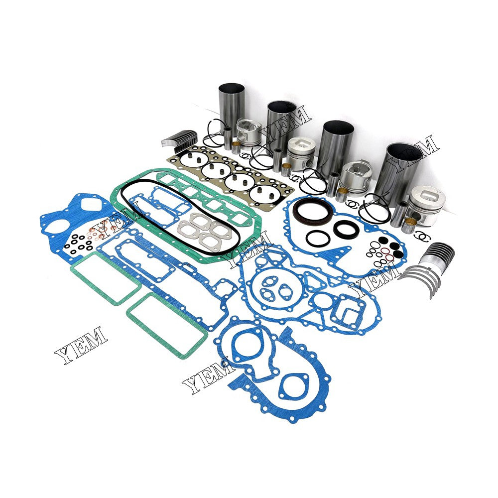 4BE1 Overhaul Rebuild Kit With Gasket Set Bearing For Isuzu 4 cylinder diesel engine parts For Isuzu