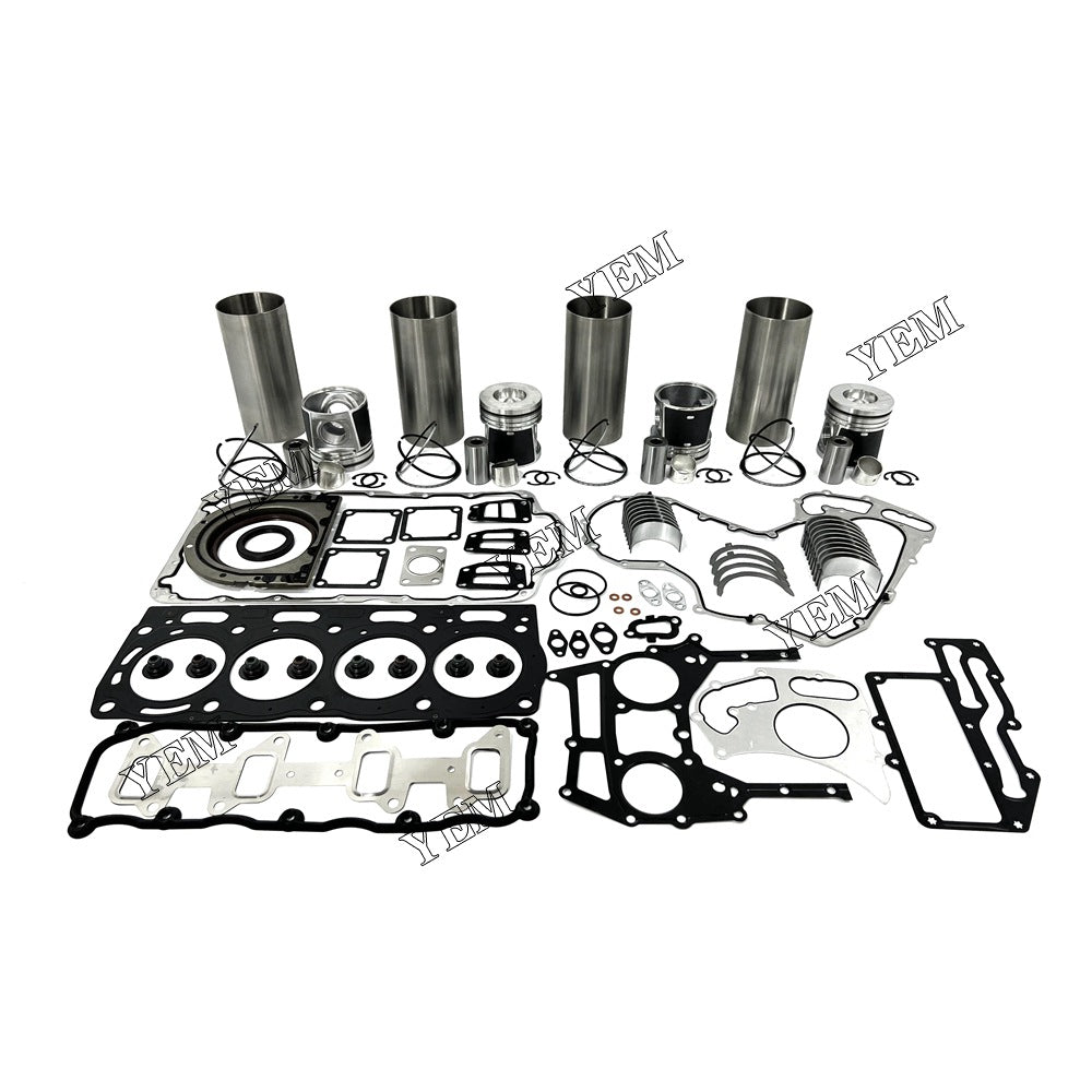 1104D-44 DI Overhaul Rebuild Kit With Gasket Set Bearing For Perkins 4 cylinder diesel engine parts