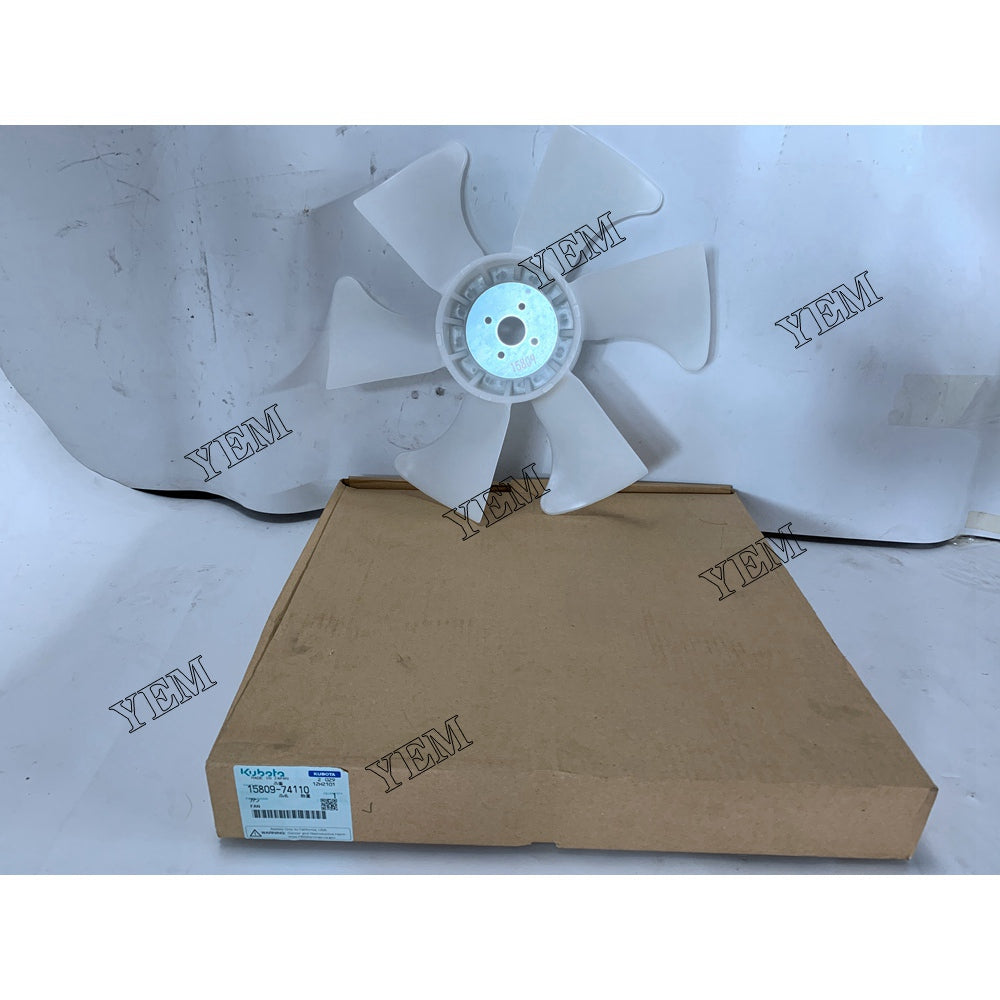 oem 15809-74110 Fan Blade Kubota WG2503 D1503 D1703 D1830 SQ-1140 V2203 V2403-CR V2403-DI Engine