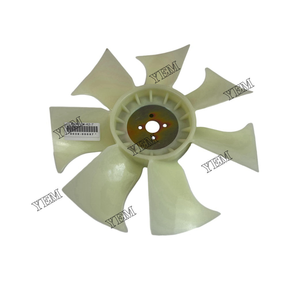 oem D1305 D1105 17510-74110 Fan Blade Kubota D1305 D1105 Engine For Kubota