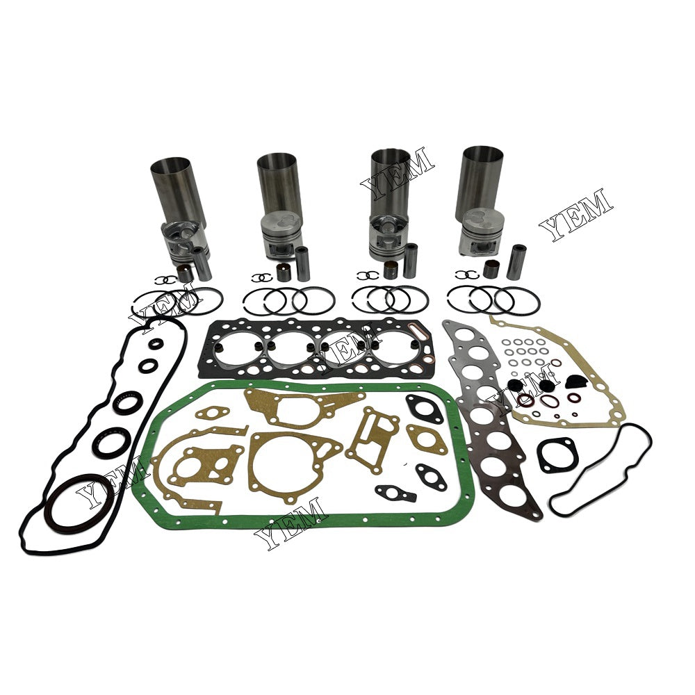 4D56 Overhaul Kit With Gasket Set For Mitsubishi 4 cylinder diesel engine parts