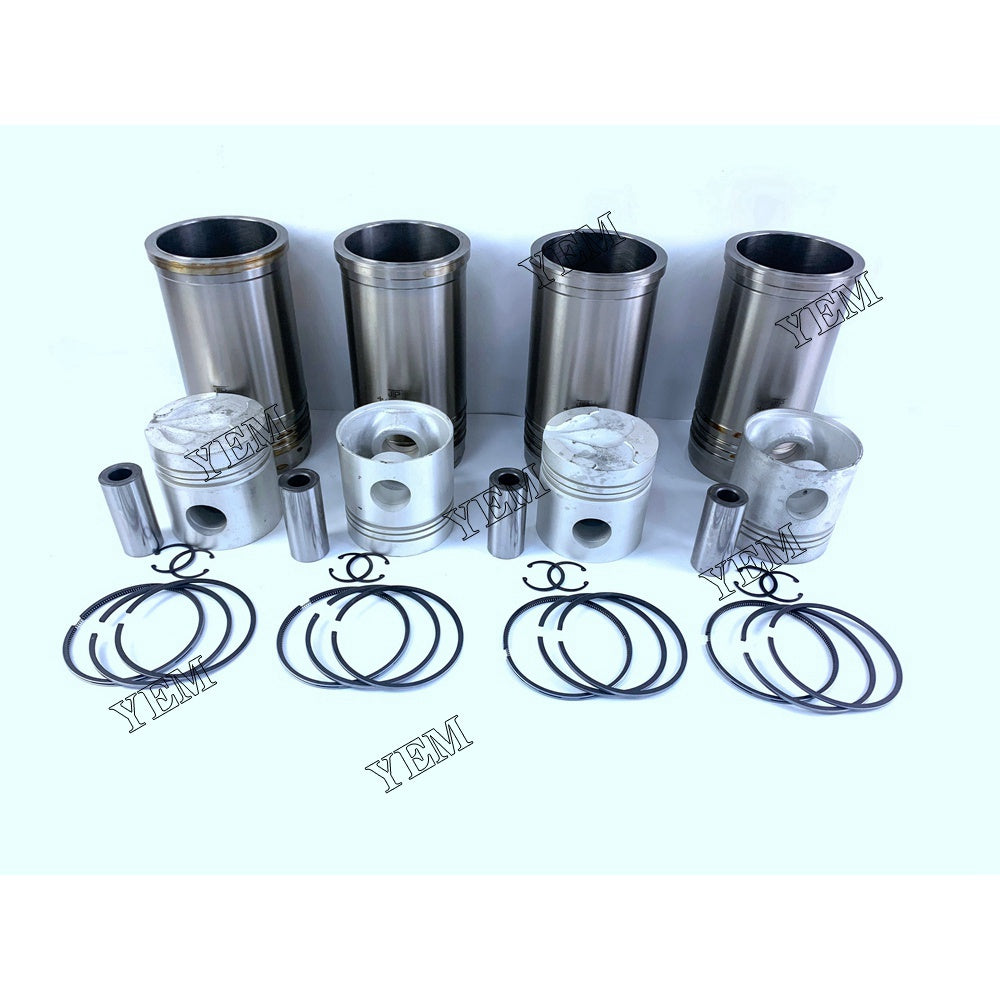 4D130 Cylinder Liner Kit For Komatsu 4 cylinder diesel engine parts