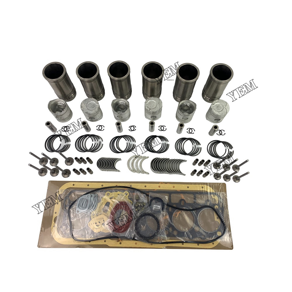 DM100 Engine Overhaul Rebuild Kit With Gasket Bearing Valve Set For Hino 6 cylinder diesel engine parts For Hino