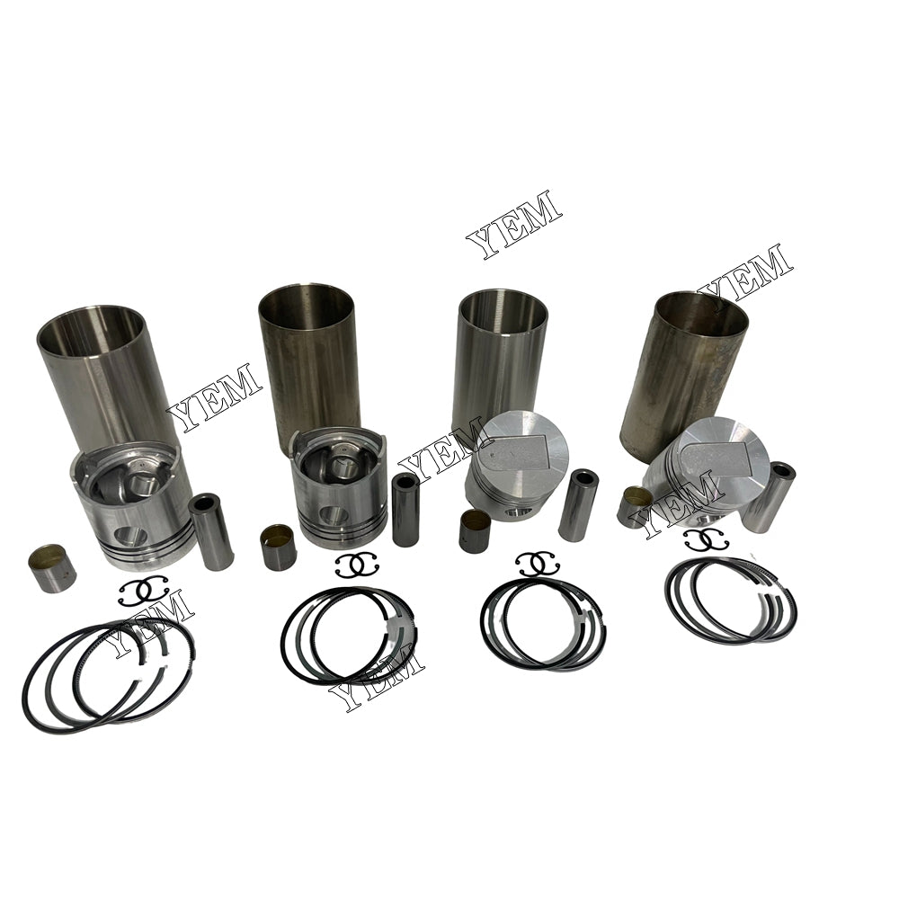 4DQ5 Cylinder Liner Kit For Mitsubishi 4 cylinder diesel engine parts