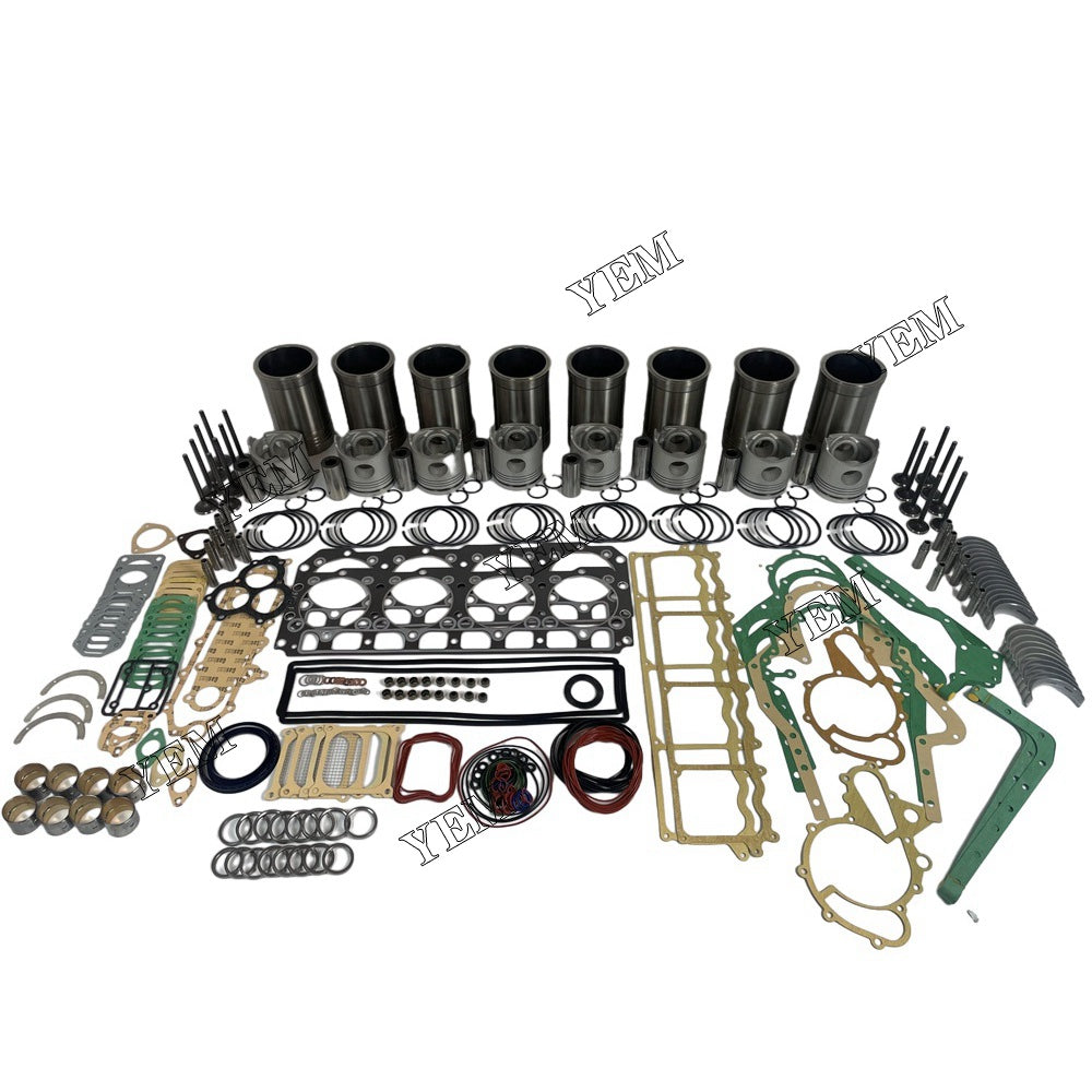 8DC9 Overhaul Rebuild Kit With Gasket Set Bearing-Valve Train For Mitsubishi 8 cylinder diesel engine parts For Mitsubishi