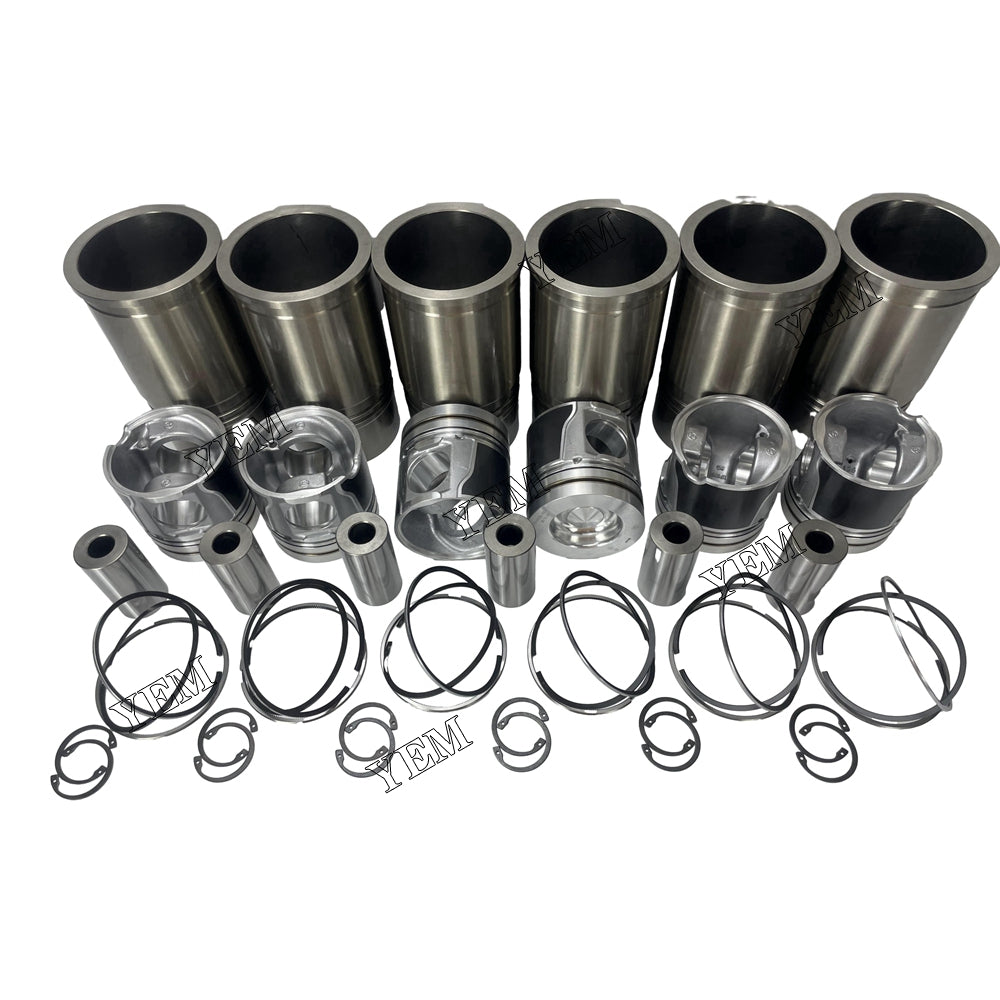 TCD2013 Cylinder Liner Kit For Deutz 6 cylinder diesel engine parts