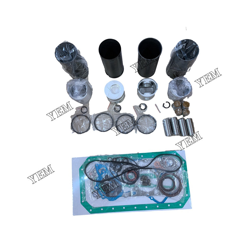 W04D-1460 Overhaul Rebuild Kit With Gasket Set Bearing For Hino 4 cylinder diesel engine parts