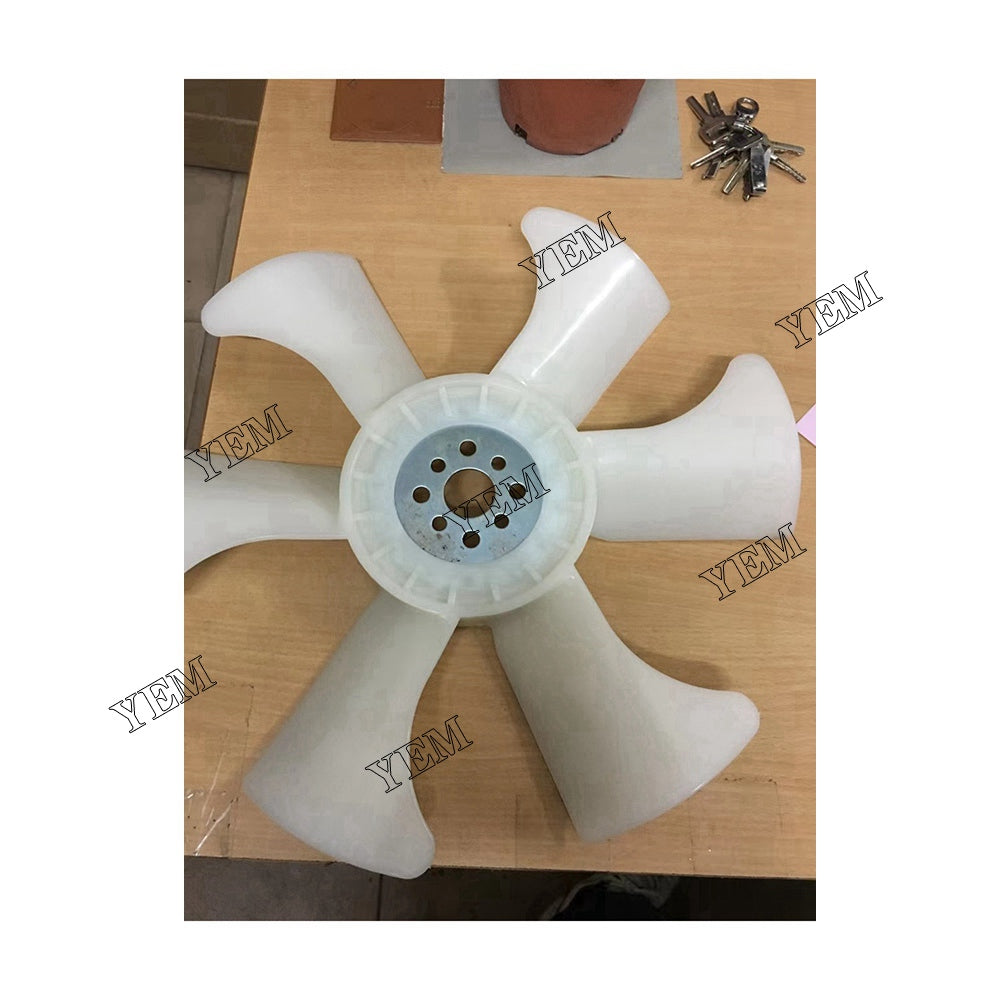 oem V3800 Fan Blade 8-hole 6-blade Kubota V3800 Engine For Kubota