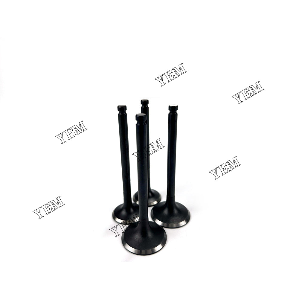 4X For Yanmar 2D68 Intake Valve With Exhaust Valve Diesel engine parts