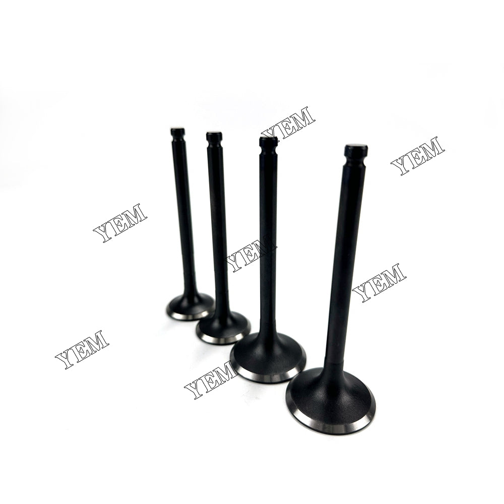 4X For Kubota ZB600 Intake Valve With Exhaust Valve Diesel engine parts For Kubota