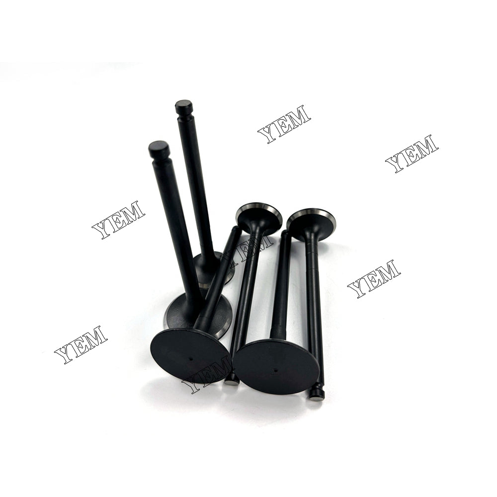 6X For Yanmar 3TNV66 Intake Valve With Exhaust Valve Diesel engine parts For Yanmar