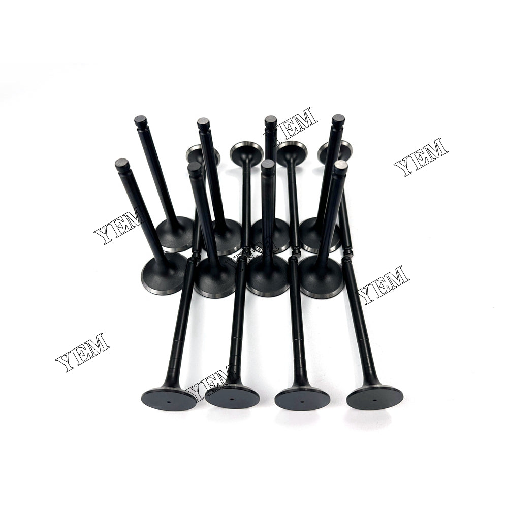 16X For Perkins 1104C-E44TA Intake Valve With Exhaust Valve Diesel engine parts For Kubota