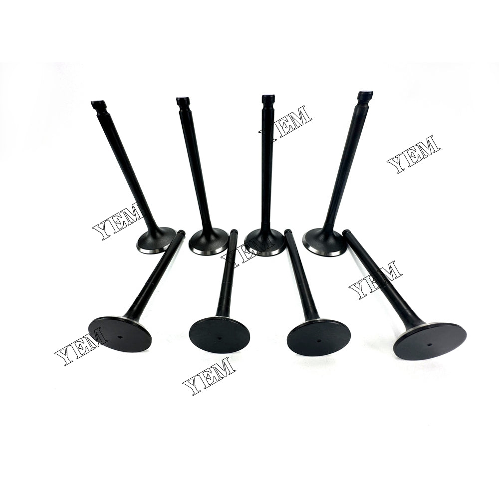 8X For Kubota V1100 Intake Valve With Exhaust Valve Diesel engine parts For Yanmar