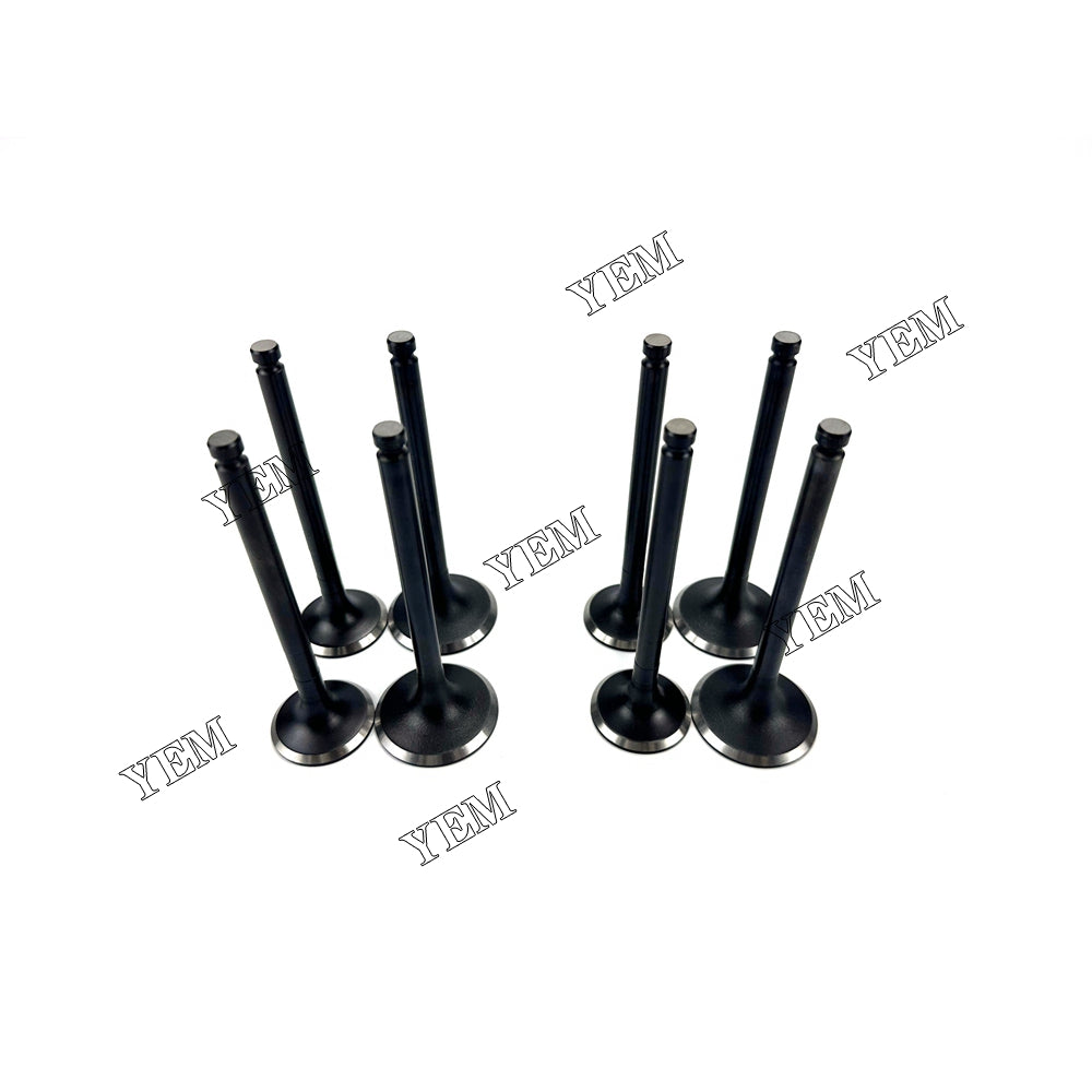 8X For Yanmar 4JH3 Intake Valve With Exhaust Valve Diesel engine parts For Kubota