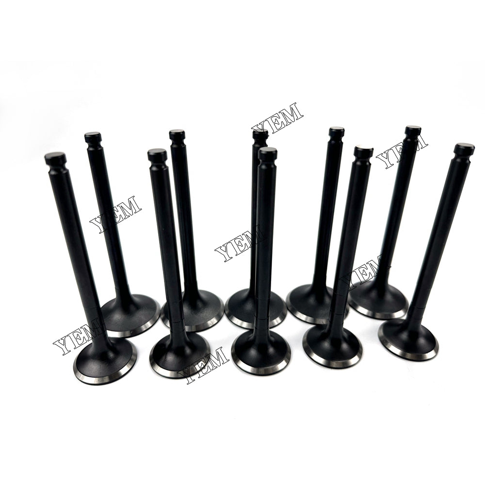 10X For Kubota F2803 Intake Valve With Exhaust Valve Diesel engine parts For Yanmar