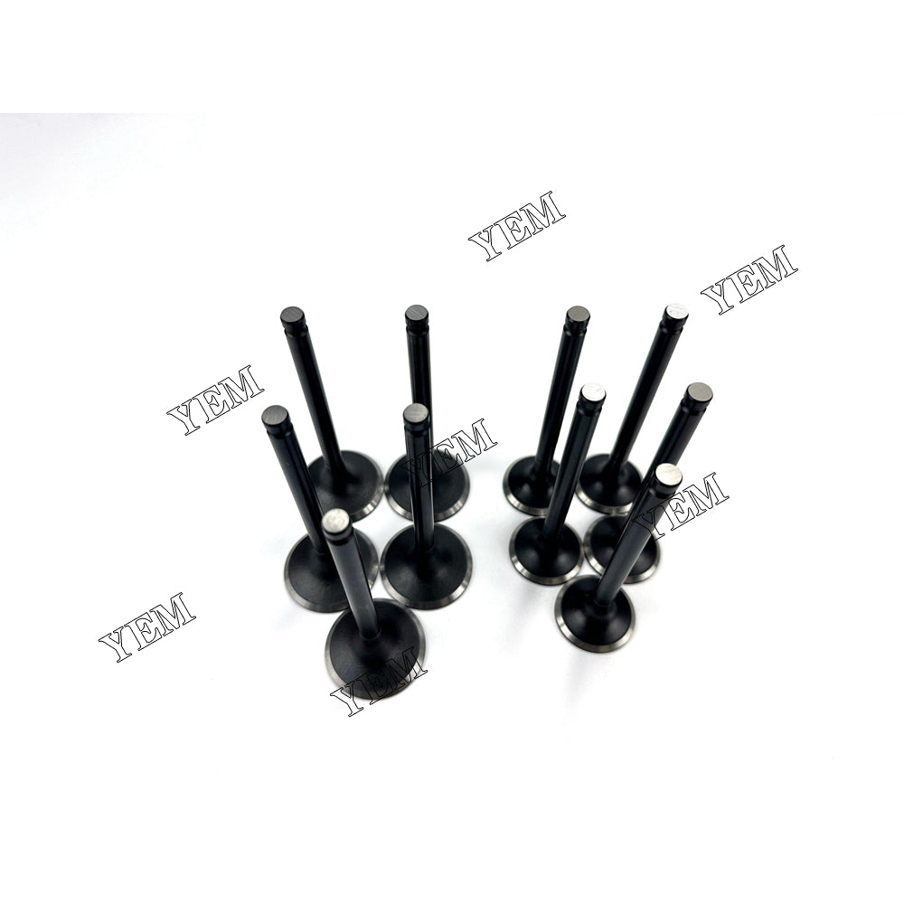 10X For Kubota F2803 Intake Valve With Exhaust Valve Diesel engine parts For Yanmar