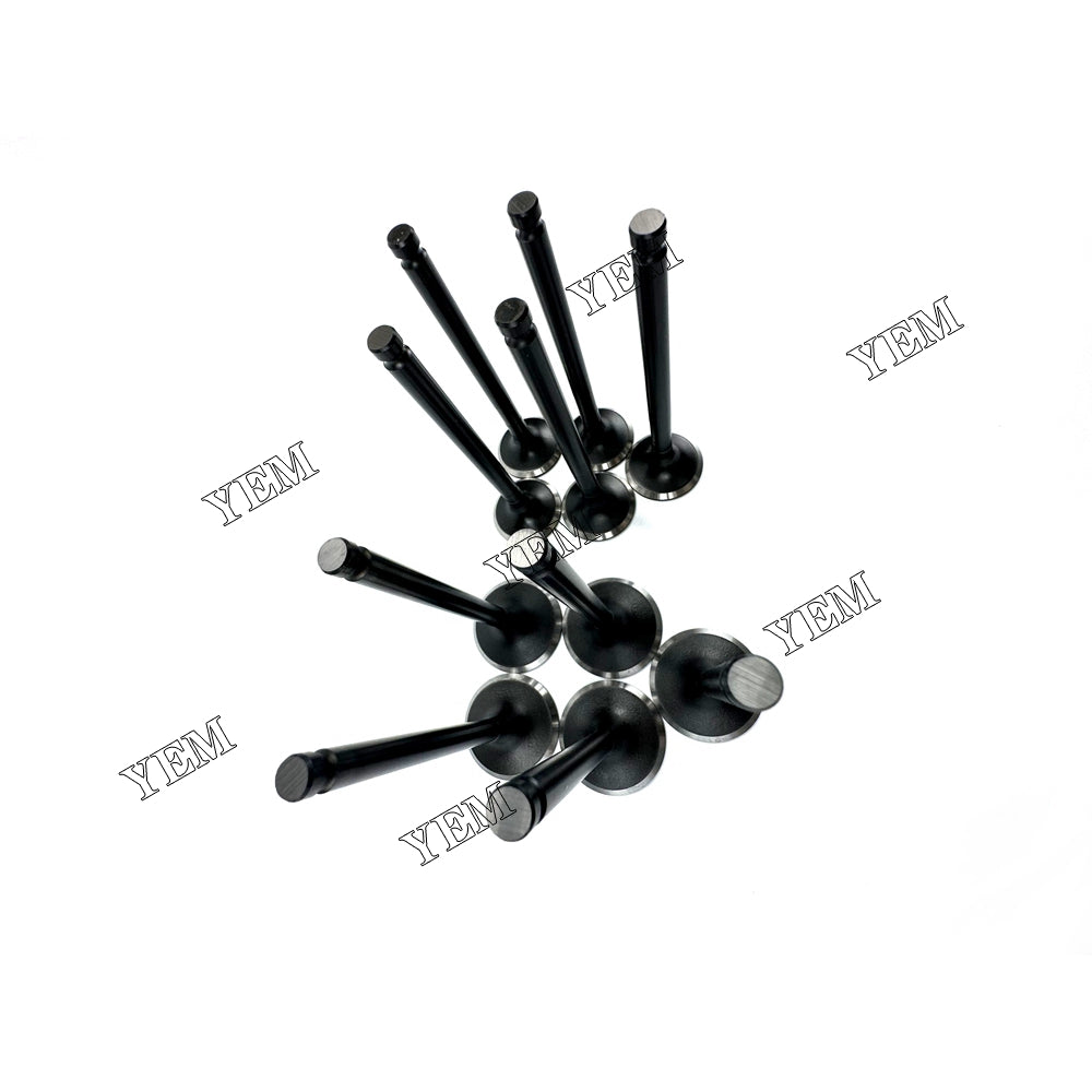 10X For Kubota F2803 Intake Valve With Exhaust Valve Diesel engine parts For Yanmar