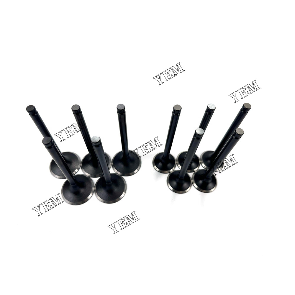 10X For Kubota F2803 Intake Valve With Exhaust Valve Diesel engine parts For Yanmar