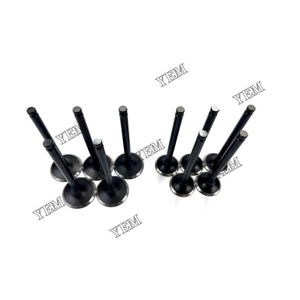 10X For Kubota F2302 Intake Valve With Exhaust Valve Diesel engine parts For Perkins