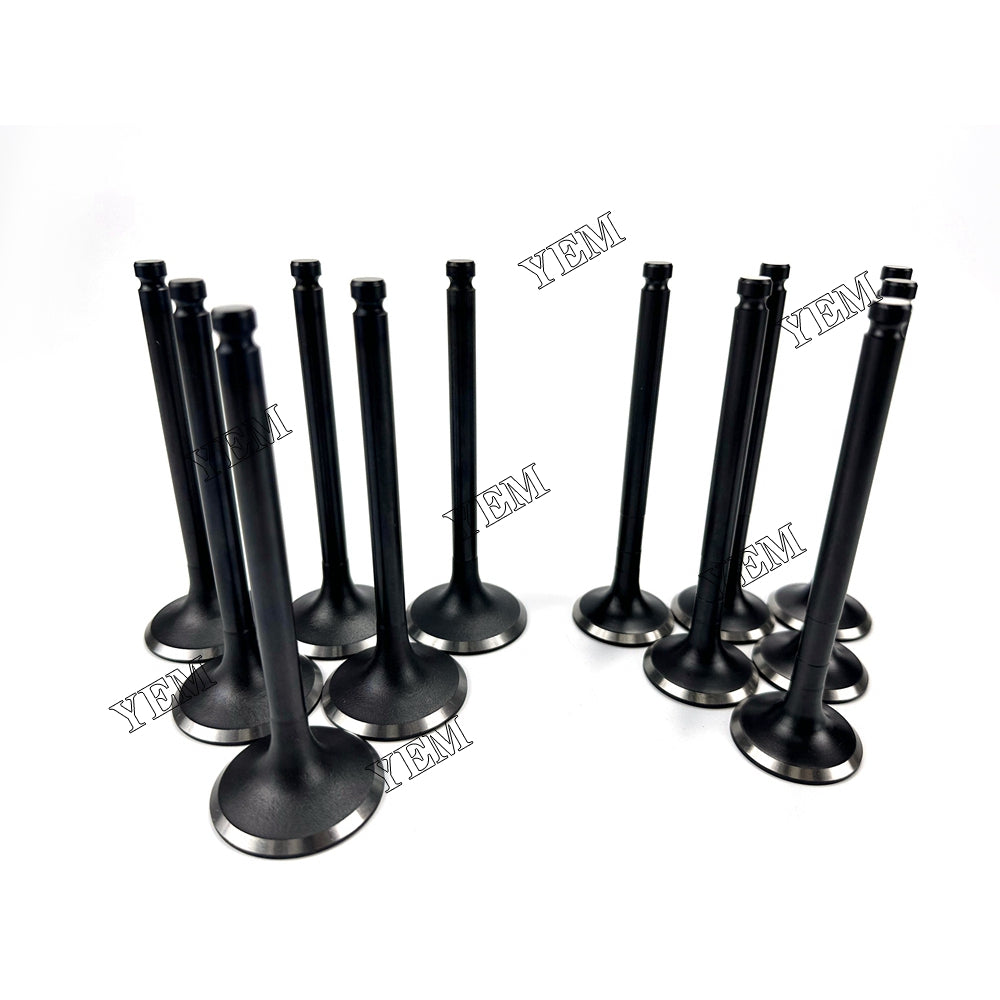 12X For Perkins 1006-60 Intake Valve With Exhaust Valve Diesel engine parts For Kubota