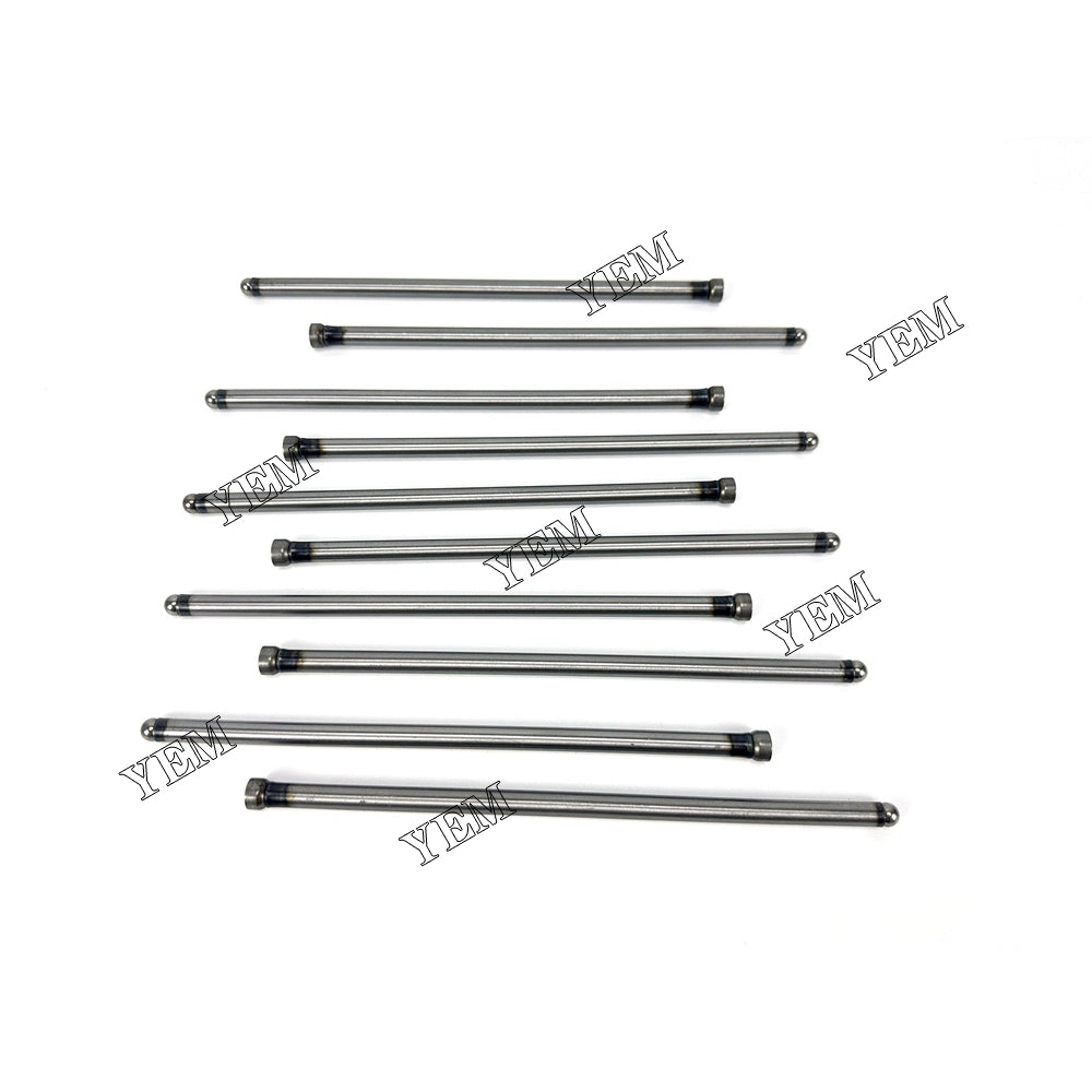 8X For Yanmar 4TNE86 Valve Push Rods Diesel engine parts For Kubota