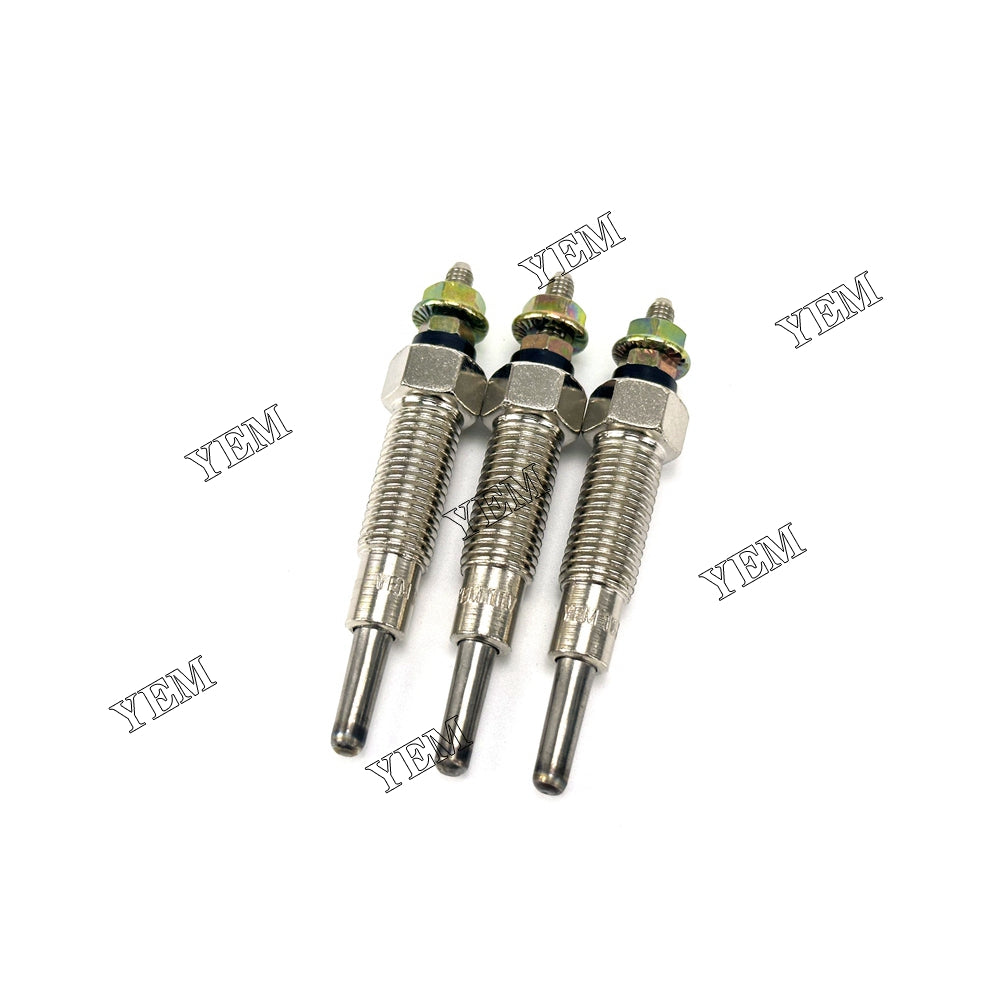 3X For Kubota D3200 Glow Plug Diesel engine parts For Yanmar