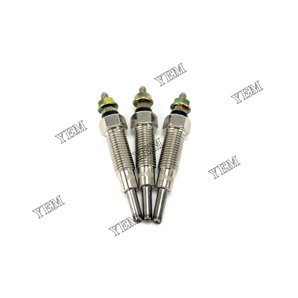 3X For Kubota D1305 Glow Plug Diesel engine parts For Kubota