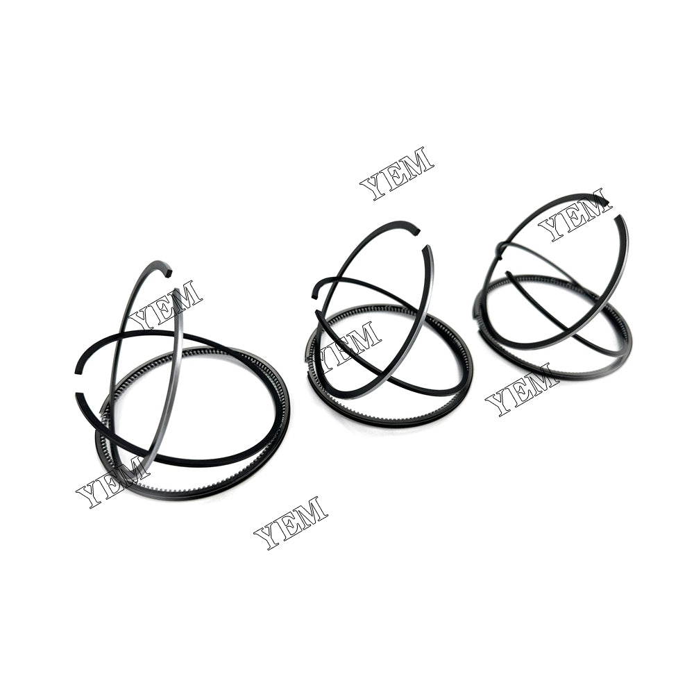 For Mitsubishi L3E 76.5mm Piston Ring+0.5mm 3 Cylinder Diesel Engine Parts For Mitsubishi