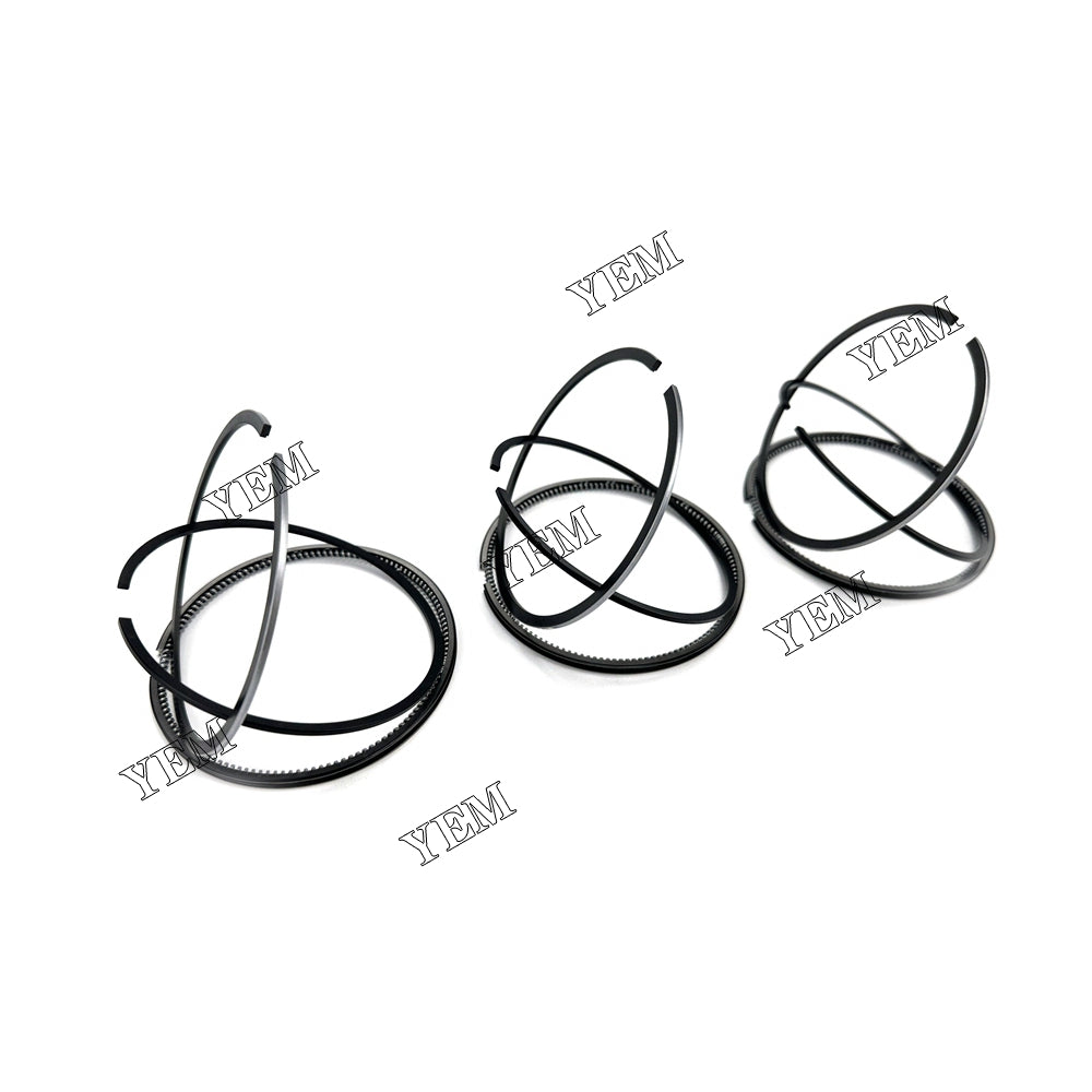 For Kubota D902 72.5mm Piston Ring+0.5mm 3MM 3 Cylinder Diesel Engine Parts For Kubota