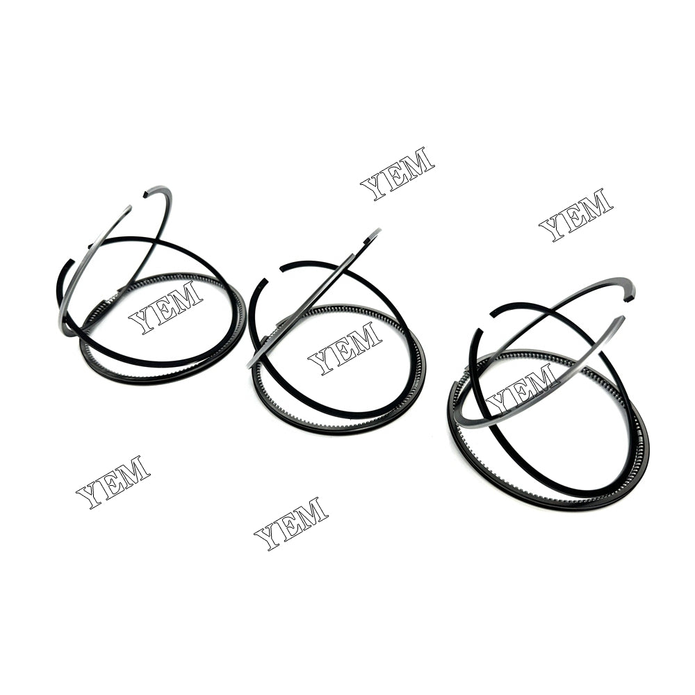 For Isuzu 3LD1 83.5mm Piston Ring+0.5mm 3 Cylinder Diesel Engine Parts For Isuzu