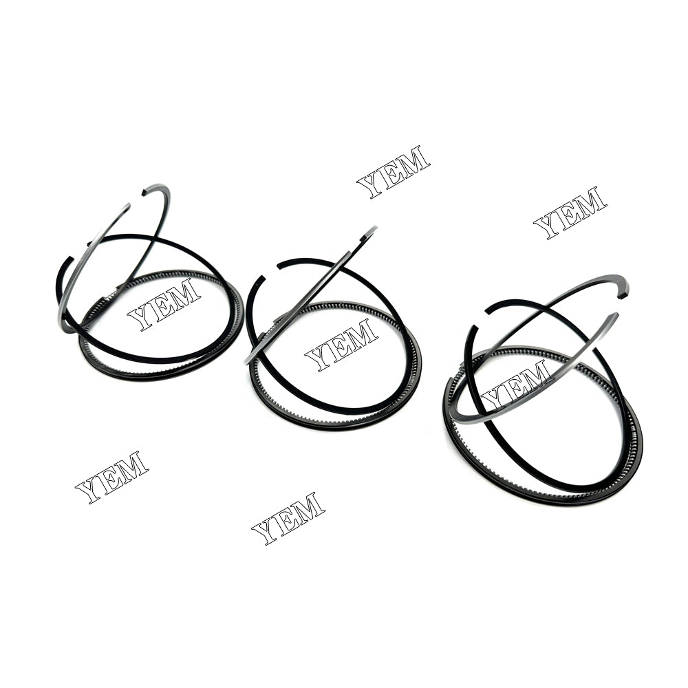 For Mitsubishi S3L 78.5mm Piston Ring+0.5mm 3 Cylinder Diesel Engine Parts For Mitsubishi