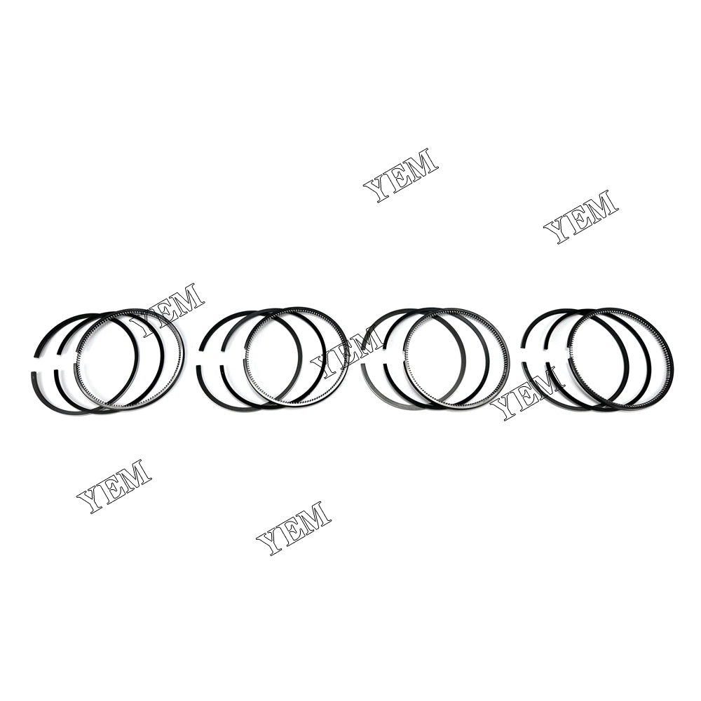 For Mitsubishi S4S  Piston Ring+0.5mm 4MM 4 Cylinder Diesel Engine Parts For Mitsubishi
