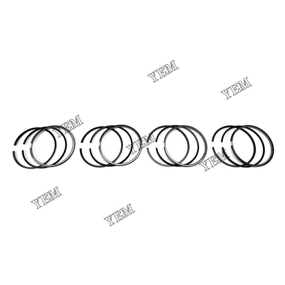 For Kubota V2403 1G924 87.5mm Piston Ring+0.5mm 4 Cylinder Diesel Engine Parts For Kubota