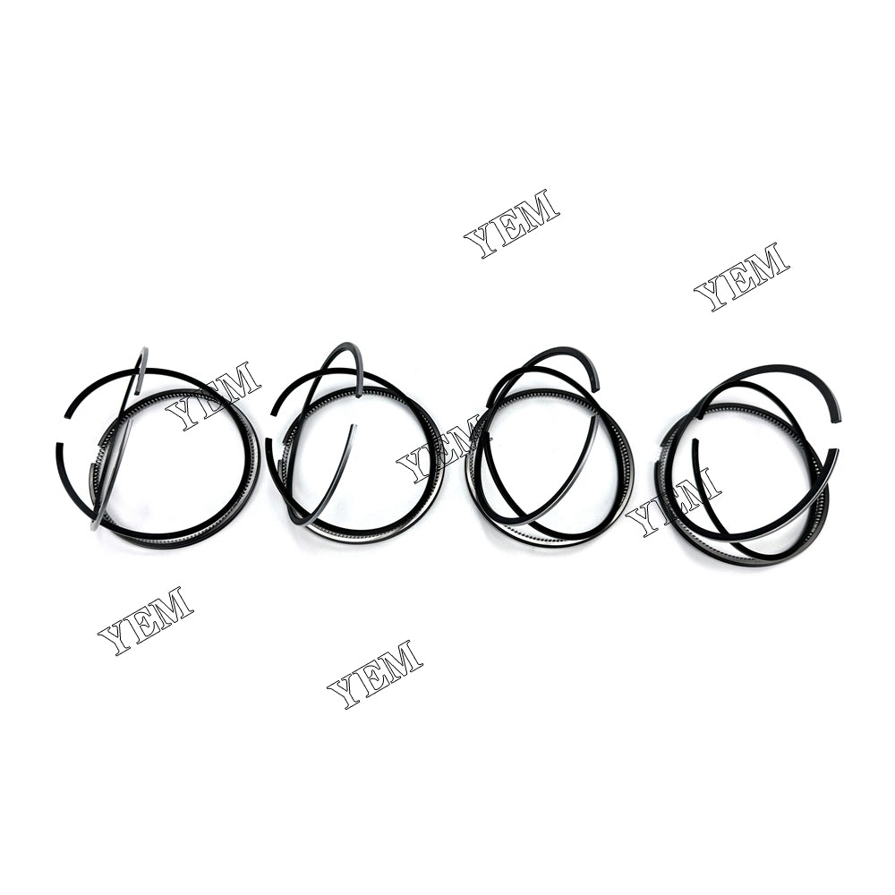 For Mitsubishi K4E 76.5mm Piston Ring+0.5mm 4 Cylinder Diesel Engine Parts For Mitsubishi