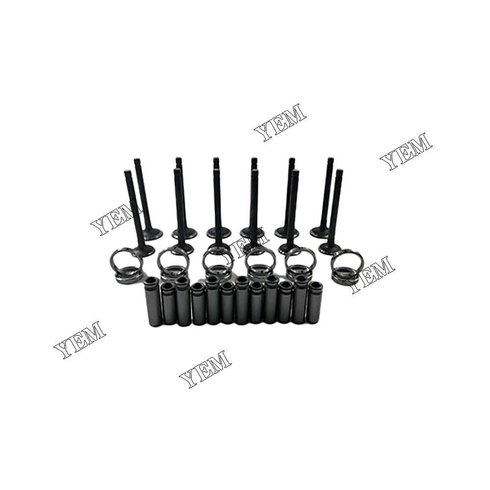 6BT5.9 Intake & Exhaust Valve Guide Seat Kit For Cummins Fuchs MHB 25 excavator For Cummins