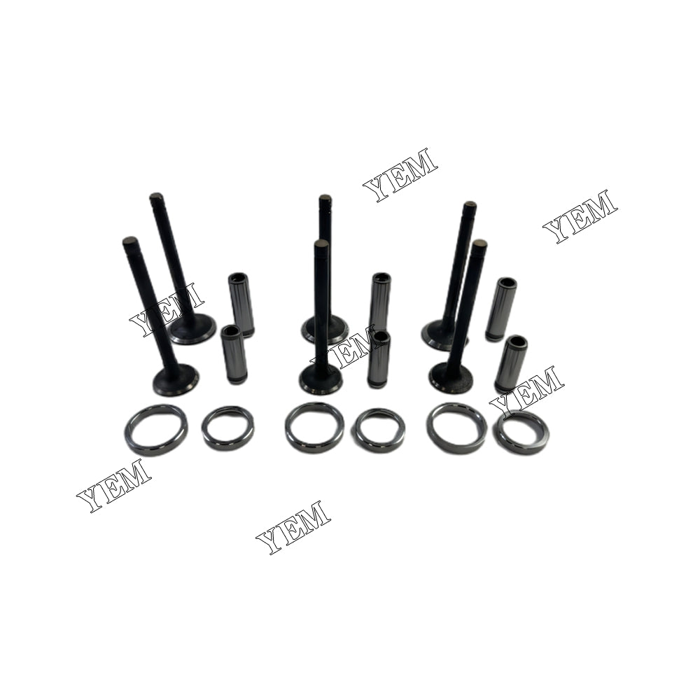 3KC1 Intake & Exhaust Valve Guide Seat Kit For Isuzu MB 148 excavator For Isuzu