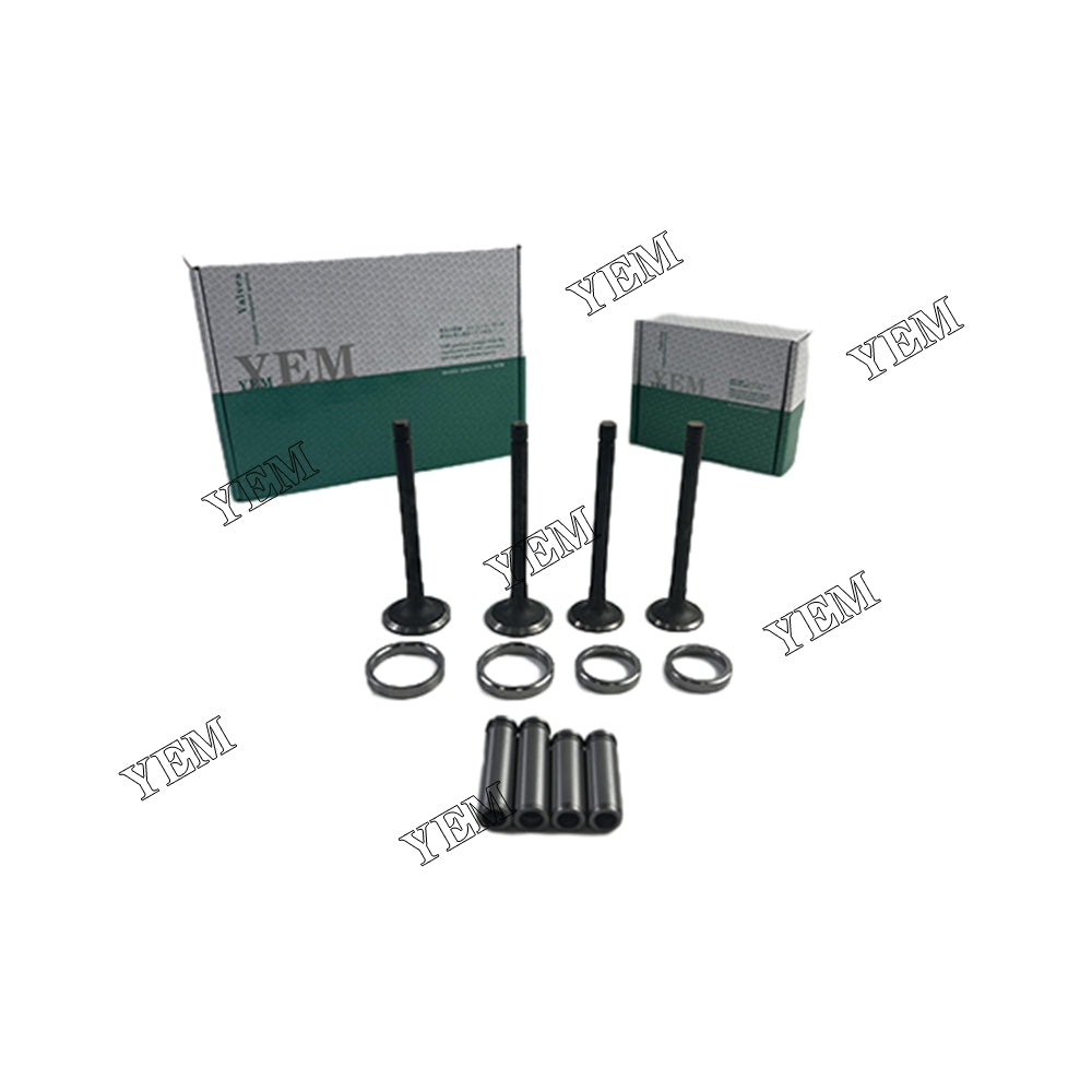 2TNV70 Intake & Exhaust Valve Guide Seat Kit For Yanmar ES 90 ZT excavator For Yanmar