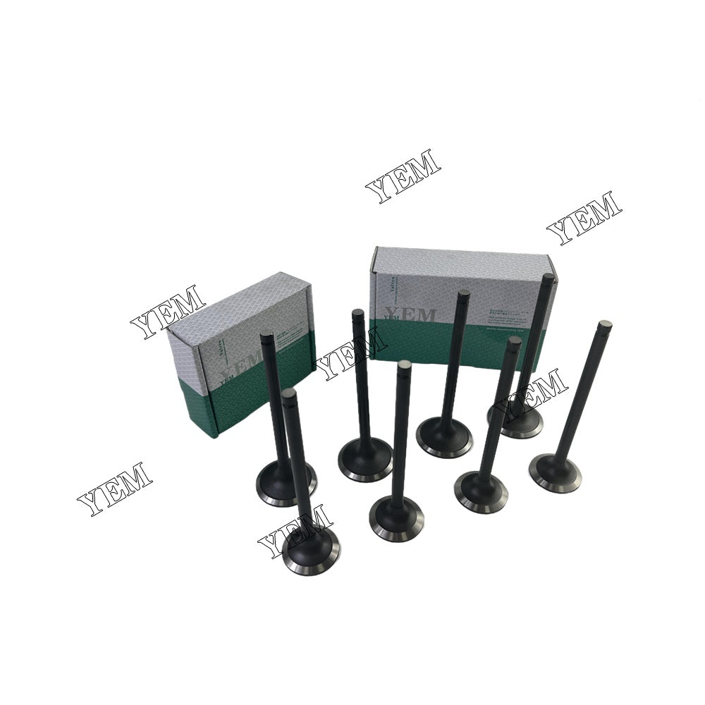 8 PCS 4BT3.9 Intake Valve & Exhaust Valve Kit For Cummins Gradall XL 220 excavator For Cummins