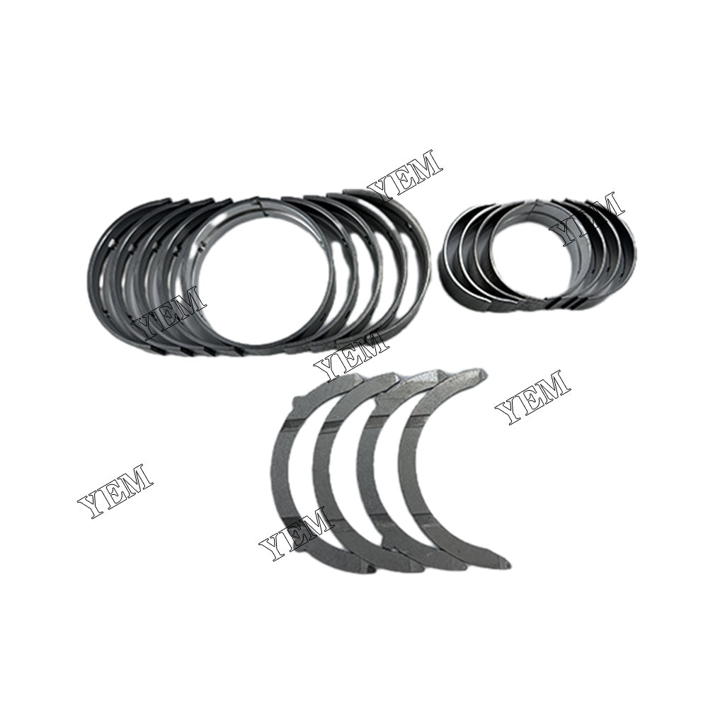 K4F Main Bearing And Connecting Rod Bearin Kit & Thrust Washer Set For Mitsubishi S&B PCS 1 excavator