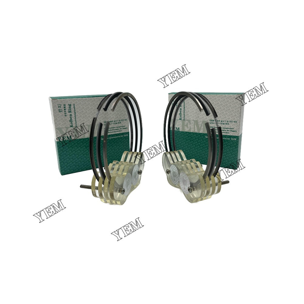 2PCS 2TNE68 Piston Ring For Yanmar STD Excavator parts For Yanmar