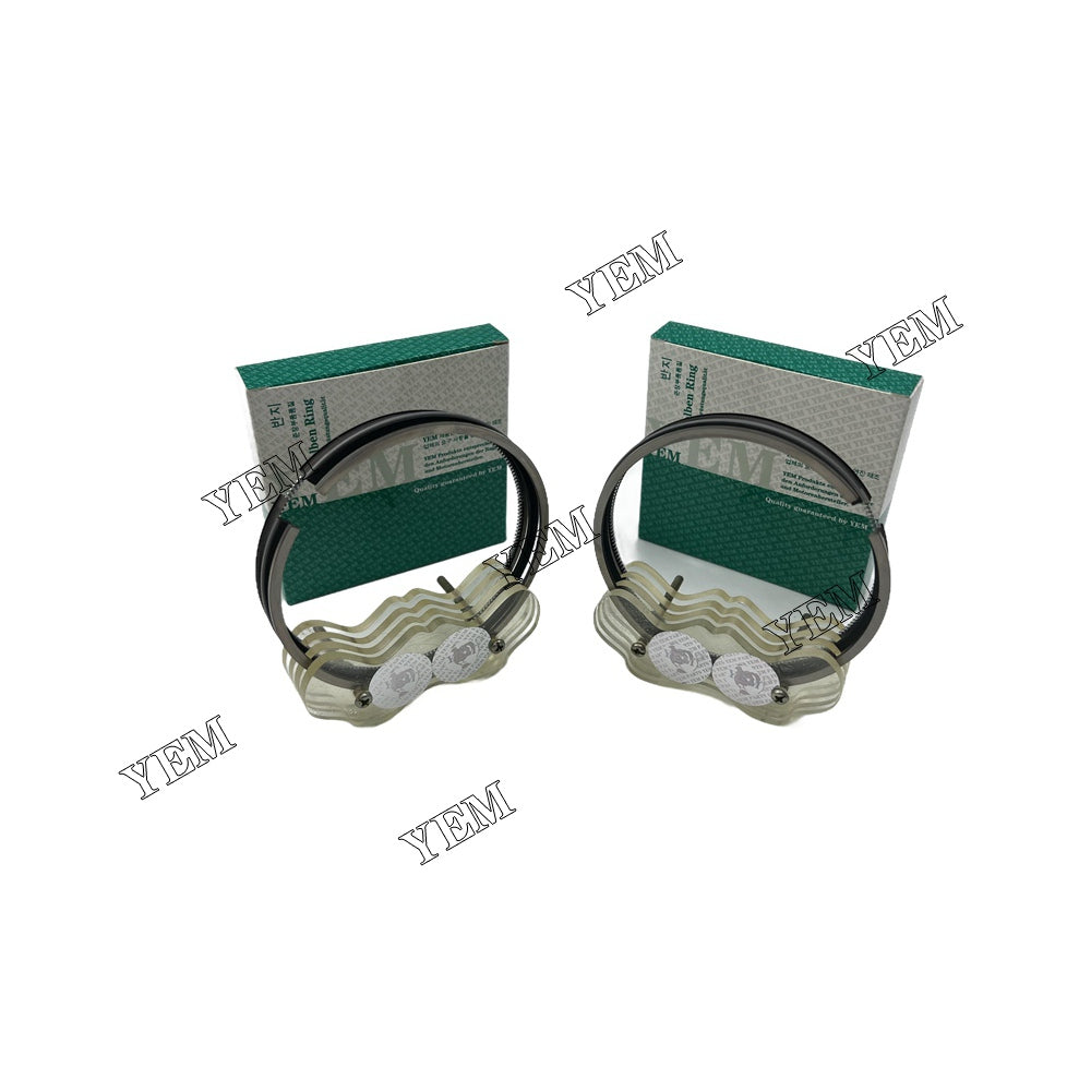 2PCS 2D94 Piston Rings Set STD For Komatsu excavator For Komatsu