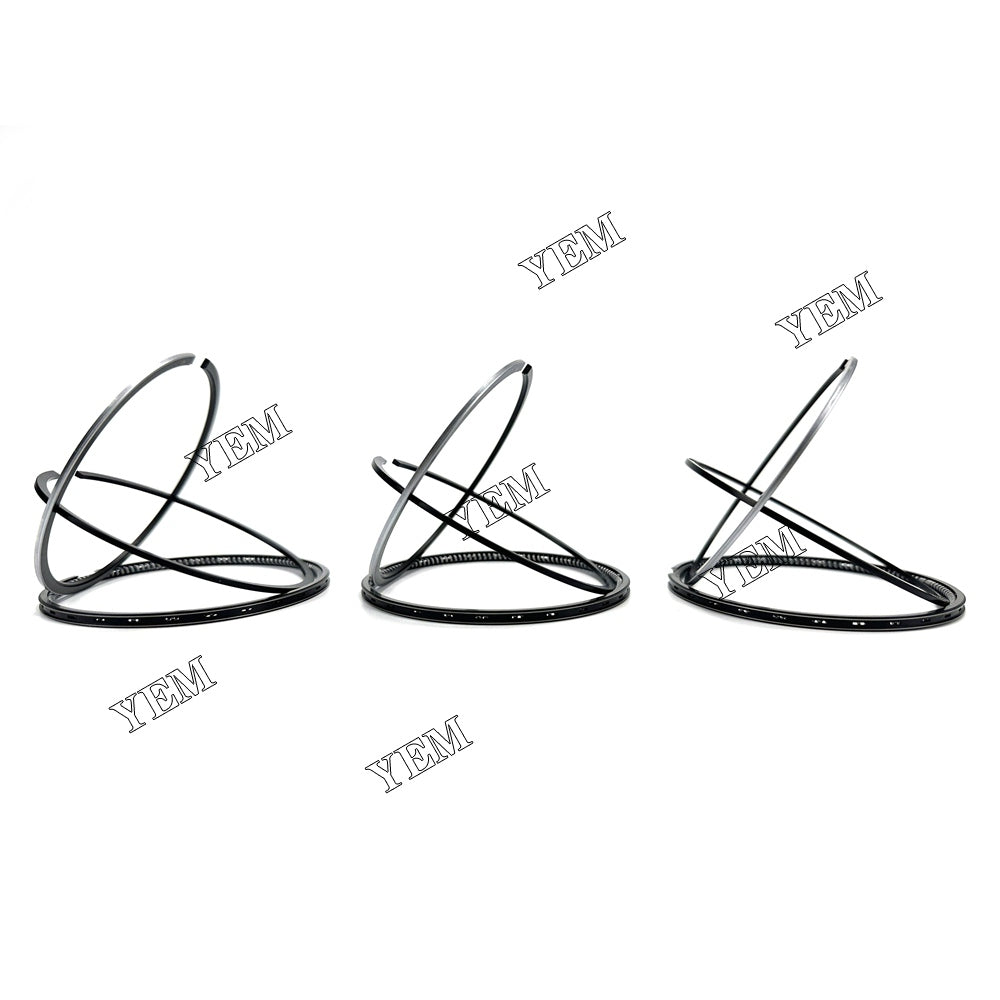 3PCS S3L Piston Rings Set STD 78mm For Mitsubishi 2015 GS202 tractor