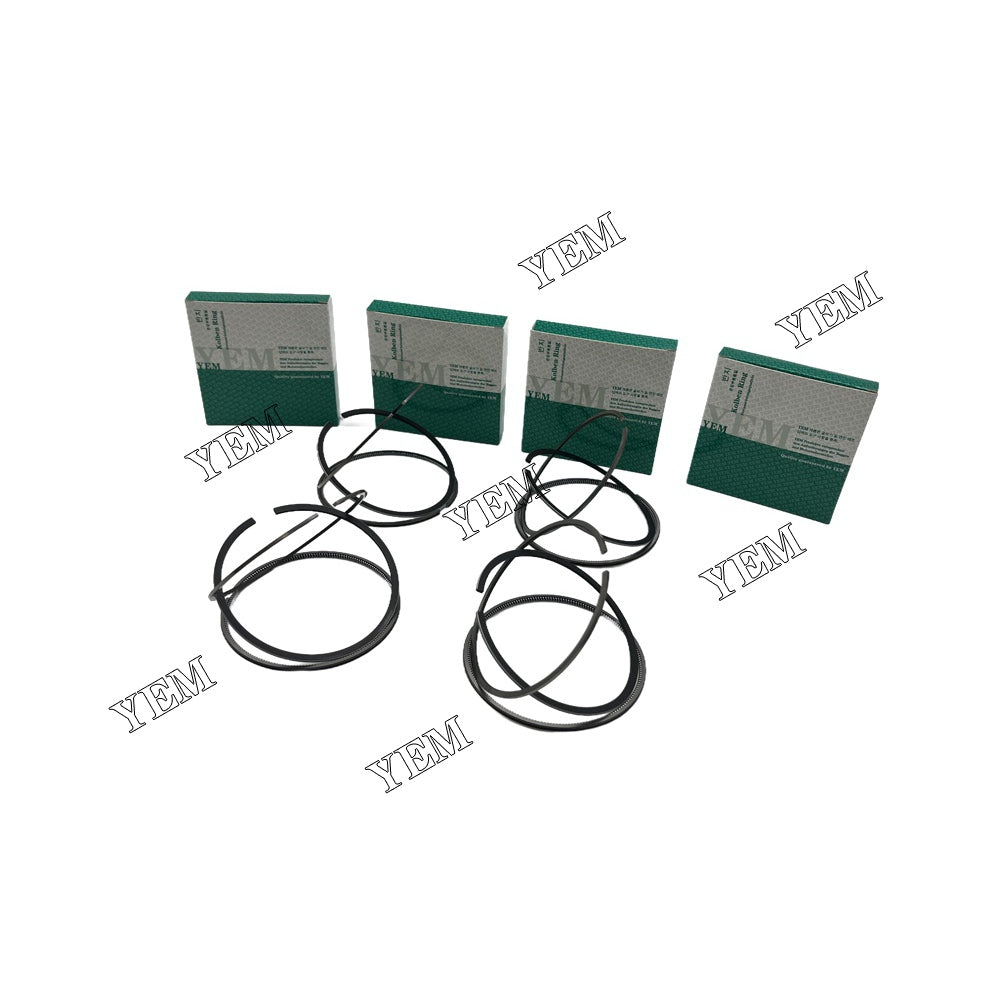 4PCS 4TN78 Piston Ring For Yanmar STD Excavator parts For Yanmar