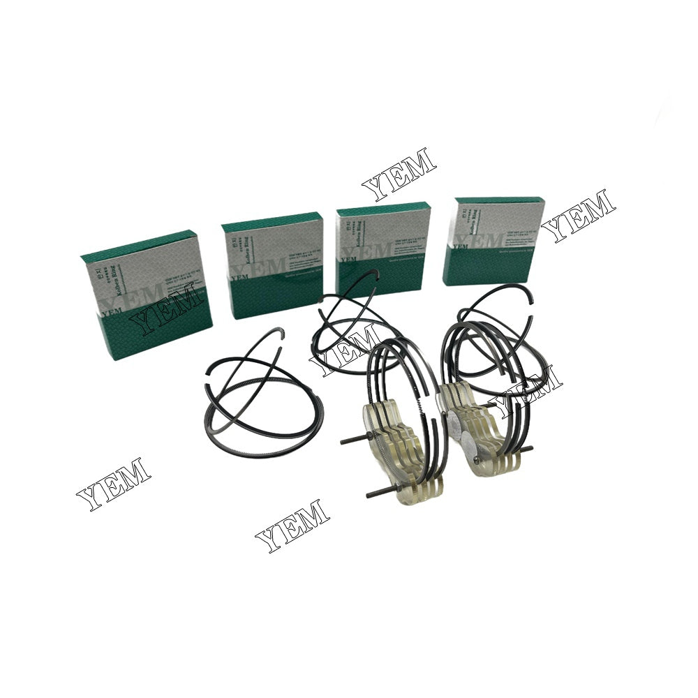 5PCS F2302 Piston Rings Set STD For Kubota Excavator For Kubota