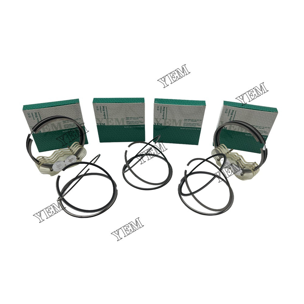 5PCS F2302 Piston Rings Set STD For Kubota Excavator For Kubota