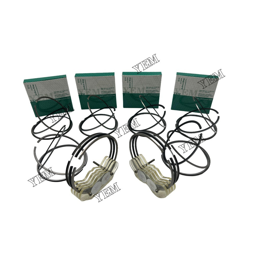 8PCS RE8 Piston Rings Set STD 134.8m For Nisssan m excavator For Nisssan