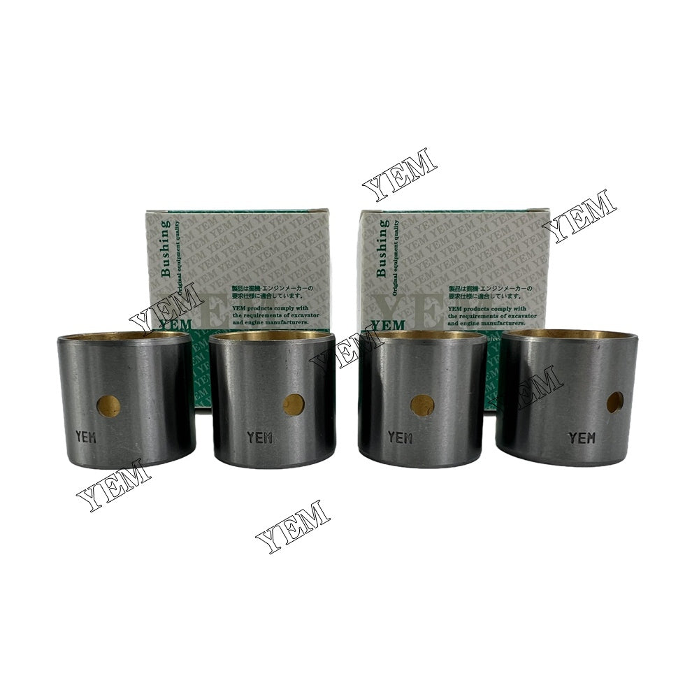 4PCS 4TNE84 Connecting Rod Bush For Yanmar 4600 4500 2040 skid steer loader For Yanmar