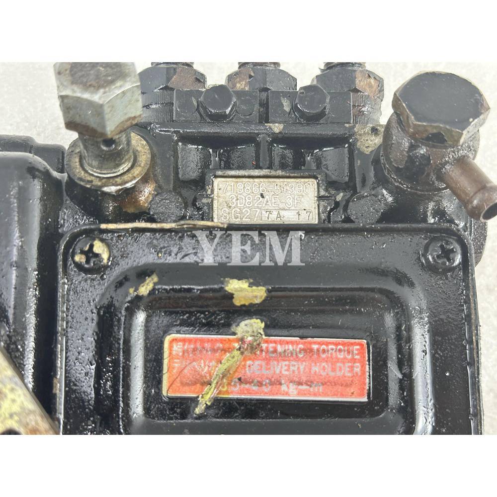 Used Fuel Injection Pump For Yanmar 3D82 Excavator Engine Parts For Yanmar