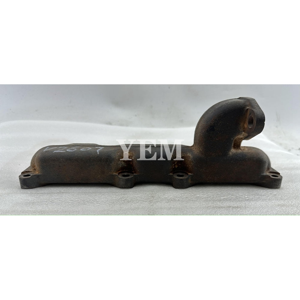 Used Exhaust Manifold For Kubota V2607 Engine Menzi A4 excavator For Kubota