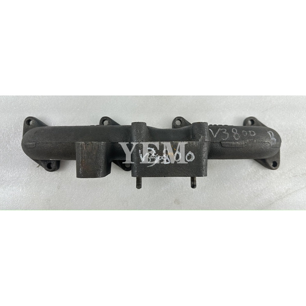 Used Exhaust Manifold 1C040-12123 For Kubota V3800 Engine Yale GDP 70VX Base diesel forklift